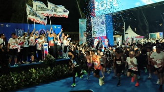 Hari Pertama BTN JAKIM 2026 Meriah, Ribuan Pelari Padati Kawasan GBK