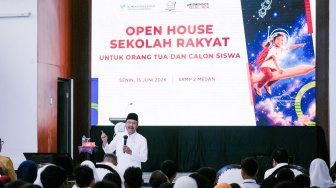 Open House SRMP 2 Medan, Gus Ipul Ajak Masyarakat Lihat Gambaran Utuh Sekolah Rakyat