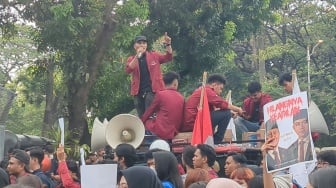 Mahasiswa UBK: Presiden Kerap Tinggalkan Rakyat, Kedaulatan Masih Mengemis!