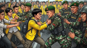 Mengapa Keterlibatan Komcad di Pengamanan Demo Mahasiswa Jadi Alarm Demokrasi?
