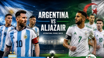 Prediksi Argentina vs Aljazair: Head to Head, Susunan Pemain dan Fakta Menarik