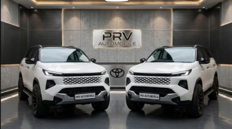 Bocor Sebelum Waktunya, Inikah Penampakan 'Fortuner Baru' Berdesain Agresif SUV Masa Depan Toyota?