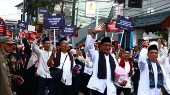 Lautan Manusia di Kota Bekasi Rayakan Tahun Baru Islam