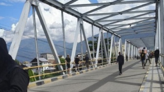 Diguncang 71 Kali Gempa Susulan, Pemkot Palu Tutup Jembatan Palu III