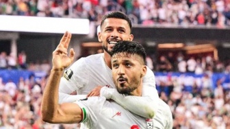 Publik Barat Tuding Selebrasi Gol Pemain Iran Mohammad Mohebi Provokatif, FIFA Didesak Hukum