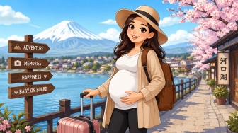 Tips Aman Traveling Saat Hamil, Dokter Bagikan Hal Penting yang Harus Diperhatikan