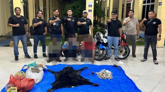 Perdagangan Sisik Trenggiling di Simalungun Digagalkan, 3 Pria Ditangkap