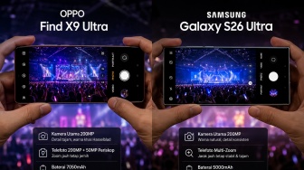 Duel HP Android Terbaik Buat Konser, Mending OPPO Find X9 Ultra atau Samsung Galaxy S26 Ultra?