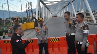 Pasca Gempa: Kendaraan Besar Dilarang Melintas di Jembatan III Palu