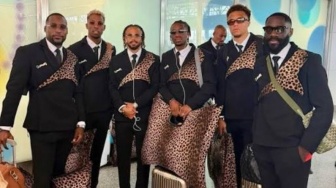 Sisi Lain Timnas Kongo: Busana Nyentrik Motif Macan Tutul, Simbol Perlawanan