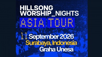 Surabaya Masuk Peta Tur Asia Hillsong Worship 2026, Konser Digelar September