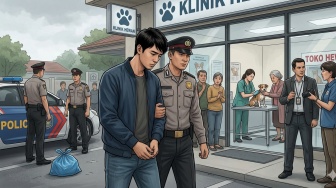 Aksinya Terekam Video! Pria di Penjaringan Ditangkap usai Cabuli Anjing di Toko Hewan