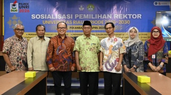 Senat Tetapkan Bakal Calon Rektor Unri Periode 2026-2030, Ini Daftar Namanya