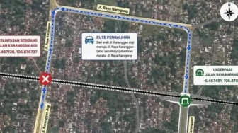 Gang Aigi Karanggan Ditutup, Ini Panduan Jalur Pengalihan Lewat Underpass Narogong