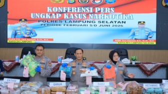 Penyelundupan Narkoba Rp235 Miliar Digagalkan di Bakauheni, Sejuta Nyawa Terselamatkan