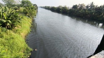 Sungai Ciujung Menghitam dan Berbau Menyengat, Warga Serang: Mau Tidur Saja Enggak Nyaman