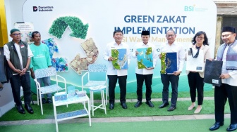 BSI Implementasikan Green Zakat, Sampah Anorganik Bisa Jadi Tabungan Emas