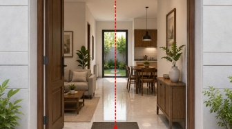Kenapa Pintu Rumah Tidak Boleh Sejajar dengan Pintu Belakang? Ini Penjelasan Feng Shui dan Arsitek