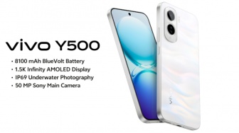 HP Vivo Y500 Resmi di Pasar Global: Baterai 8.100 mAh dan Layar AMOLED 1,5K