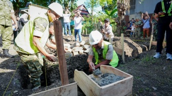 Gubernur Sulsel Groundbreaking Pembangunan Rumah Layak Huni di Takalar