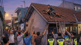 Predator Anak di Cakung DItangkap: Nekat Jebol Atap Rumah Demi Kabur usai Kepergok Warga