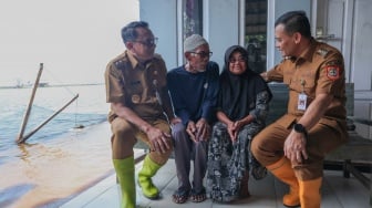 Gerak Cepat Tangani Rob Pati, Ahmad Luthfi Siapkan Rp400 Juta untuk Rehabilitasi Tanggul