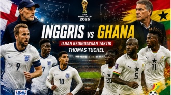 Mengapa Pertarungan Lini Tengah Jadi Penentu Hidup-Matinya Inggris vs Ghana?