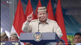 Dianugerahi Lencana Emas di Gorontalo, Prabowo Dinilai Berjasa Bagi Petani-Nelayan