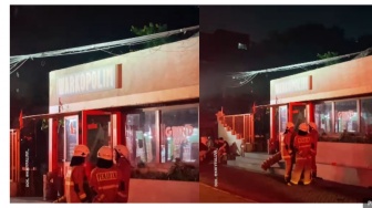 Kafe MIlik Gofar Hilman di Melawai Terbakar Gara-Gara Percikan dari Fryer