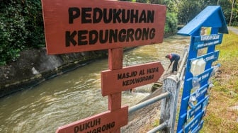 PLTMH Kedungrong Andalkan Sungai Kalibawang Terangi Puluhan Rumah