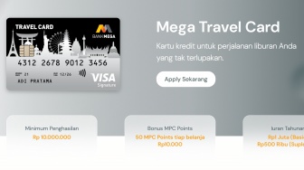 Mau Ajukan Kartu Kredit Online? Kenali 4 Pilihan Kartu Kredit Bank Mega dan Keunggulannya