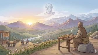 Socrates di Meja Tongkrongan, Mengapa Banyak Belajar Bikin Pendiam?
