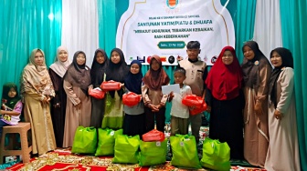 PT Pegadaian CPS Pondok Aren Kolaborasi dengan Sahabat Berbagi Tangsel Gelar Santunan Yatim & Dhuafa
