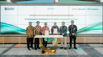 Sinergi Mengemaskan Indonesia, Pegadaian - Pupuk Kaltim Kolaborasi Demi Pertumbuhan Berkelanjutan