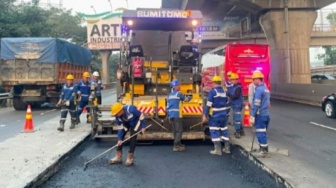 Pengguna Tol Jakarta-Cikampek Wajib Tahu! Ada Perbaikan Jalan di Beberapa Titik hingga Awal Juli