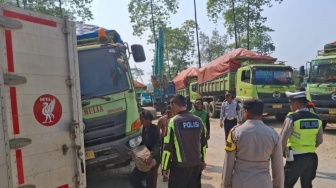 Aktivitas Galian Tanah di Desa Nanggung Kopo Dipantau Ketat Polisi