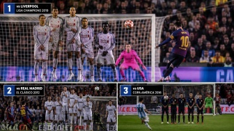 Video 5 Gol Free Kick Terbaik Lionel Messi: 71 Gol Lewat Tendangan Bebas