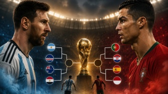 Skenario Ronaldo vs Messi di Piala Dunia 2026: Final atau Perebutan Juara 3