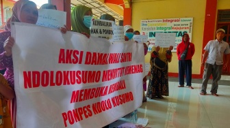 Wali Santri Desak Ponpes Ndholo Kusumo Dibuka Kembali, Kemenag Tegaskan Izin Pondok Tetap Dicabut
