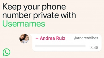 Cara Membuat Username WhatsApp, Bisa Chat Tanpa Nomor HP