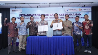 PTBA Gandeng Pertamina NRE Sulap Lahan Pascatambang Jadi PLTS, Percepat Transisi Energi Hijau