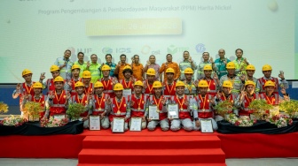 Berdayakan Pemuda, Harita Nickel Cetak Operator Bersertifikat dari Pulau Obi