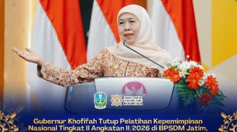 Gubernur Khofifah Tutup PKN II Angkatan II/2026 di BPSDM Jatim, Tegaskan Kepemimpinan Inovatif