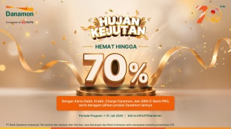 Catat Tanggalnya! Danamon Siapkan "Hujan Kejutan" Sambut HUT ke-70