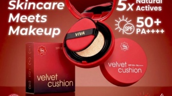 Viva Velvet Cushion Resmi Meluncur, Cushion Rp60 Ribuan dengan SPF yang Mulai Banyak Direview