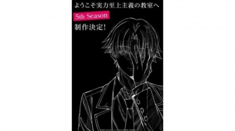Kisah Ayanokoji Berlanjut, Anime Classroom of the Elite Umumkan Musim ke-5
