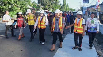 Ini Wajah Baru Ruas Jalan Pangkajene-Rappang yang Ramah Pejalan Kaki