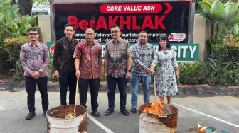 Cegah Penyalahgunaan Dokumen Negara, Imigrasi Sumut Musnahkan 3.579 Paspor Usang