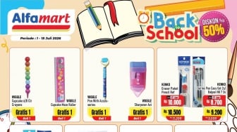 Promo Alfamart Back to School, Alat Tulis Diskon hingga 50 Persen