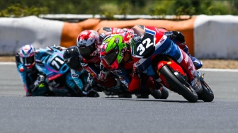 Pecahkan Rekor Elit Izan Guevara, Pembalap Sleman Siap Ancam Takhta Moto3 Junior Akhir Pekan Ini